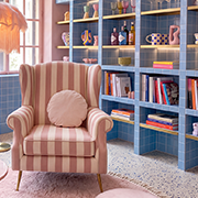 Pastel Riviera Pop interior style preview