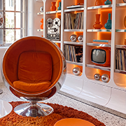 Retro Futurism interior style preview